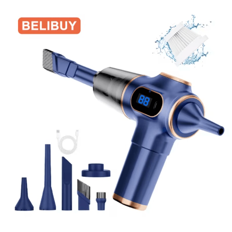 Wireless High Power Mini Vacuum Cleaner Portable Car Home Cleaning Machine 3