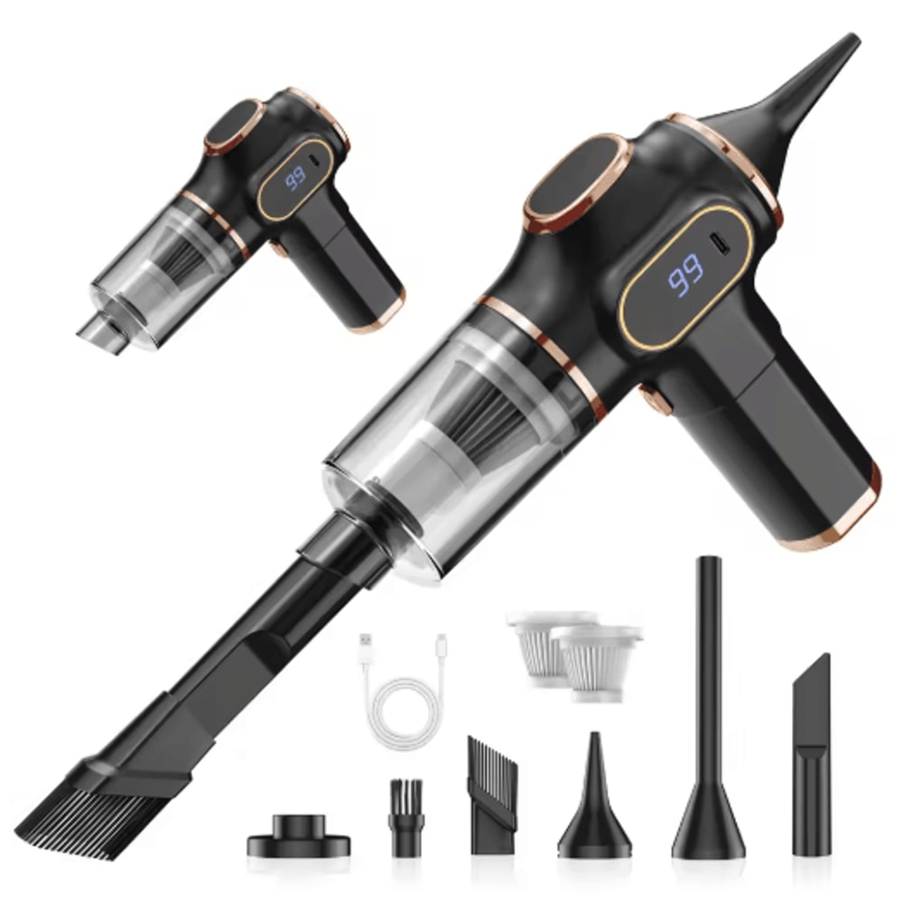 Wireless High Power Mini Vacuum Cleaner Portable Car Home Cleaning Machine 4