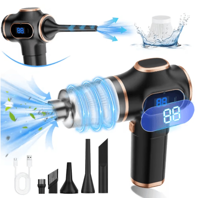 Wireless High Power Mini Vacuum Cleaner Portable Car Home Cleaning Machine 7