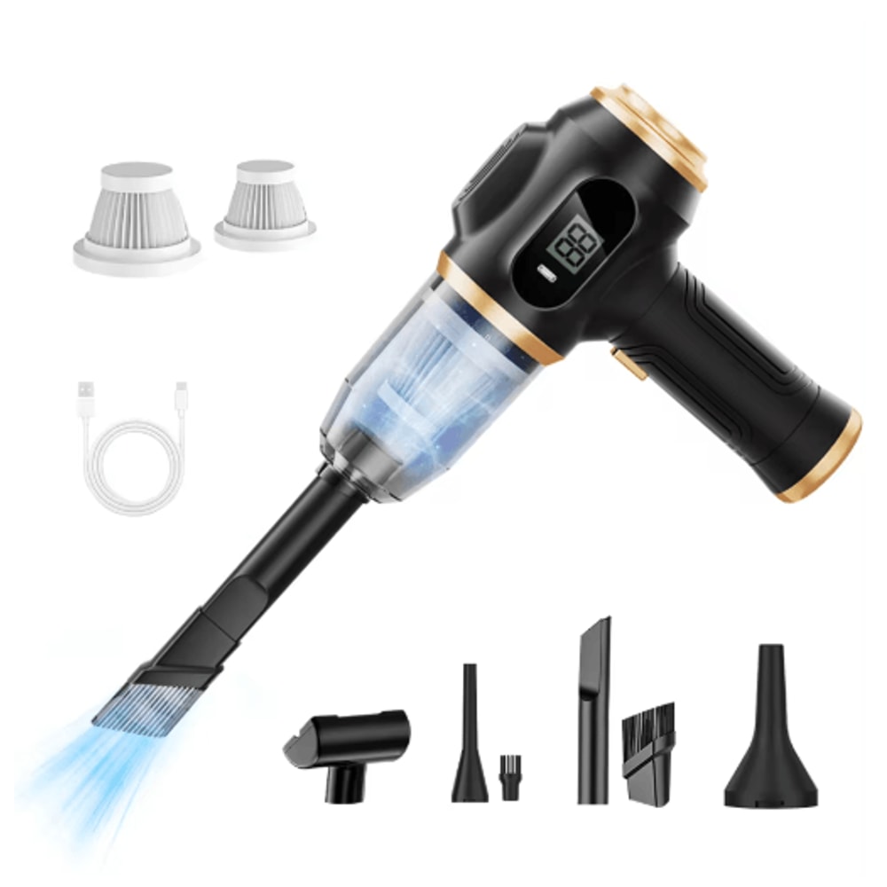 Cordless Handheld Vacuum Cleaner Powerful Portable Cleaner For Home Car 0