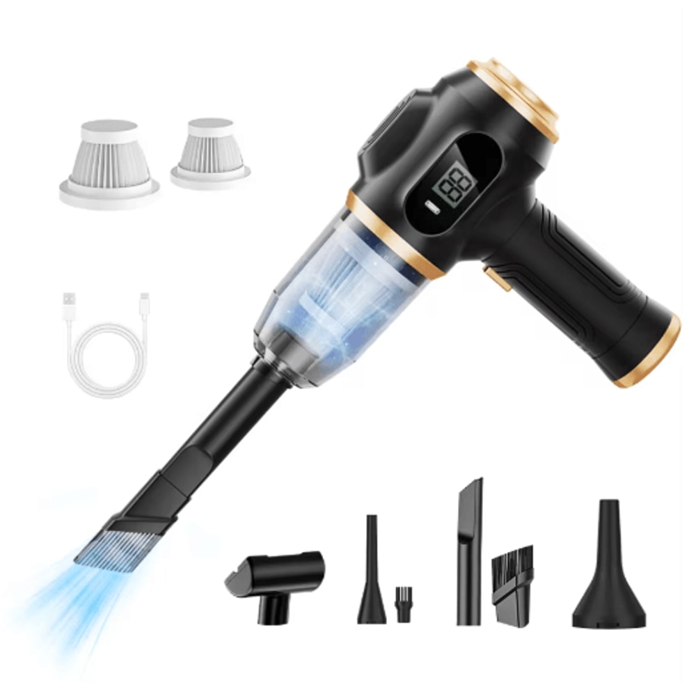 Cordless Handheld Vacuum Cleaner Powerful Portable Cleaner For Home Car 6