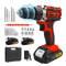 Electric Screwdriver Set Cordless Drill Kit Lithium Battery Drill Home DIY Tool Kit Electric Hand D 3