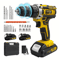 Electric Screwdriver Set Cordless Drill Kit Lithium Battery Drill Home DIY Tool Kit Electric Hand D 5