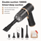 HighPower 2in1 Car Blower Vacuum Portable Auto Home Cleaning Tool 0