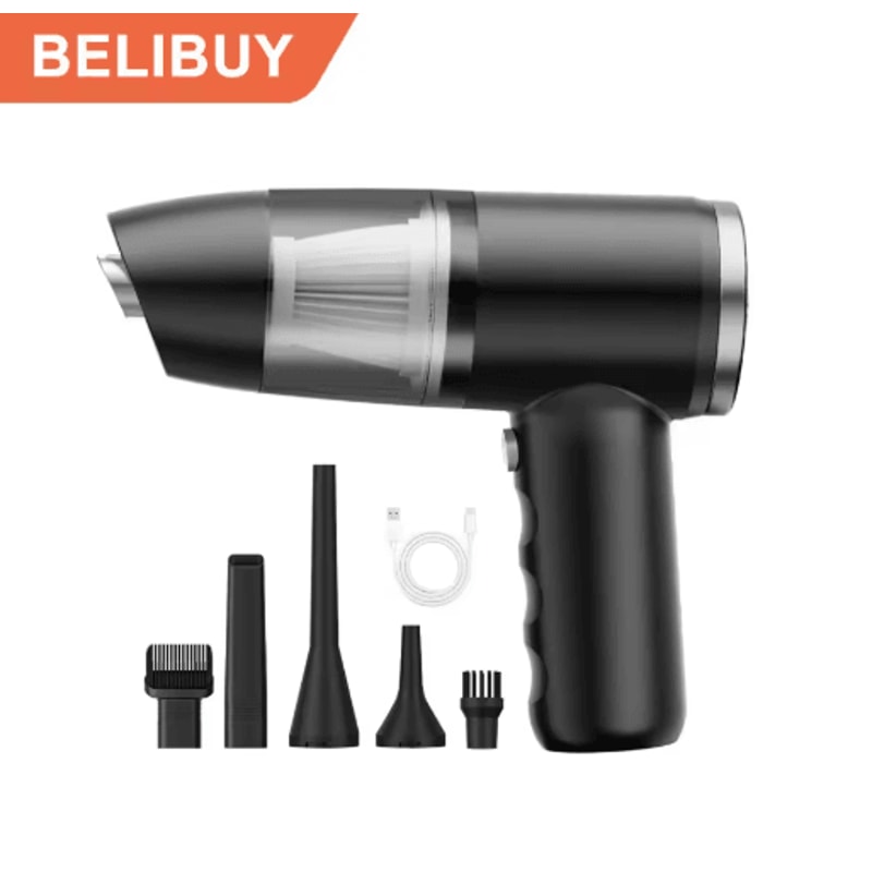 BELIBUY Mini Wireless Car Vacuum Cleaner High Power Portable Handheld Cleaner 2