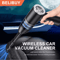 BELIBUY Mini Wireless Car Vacuum Cleaner High Power Portable Handheld Cleaner 4