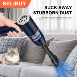 belibuy mini wireless car vacuum cleaner high power portable handheld cleaner