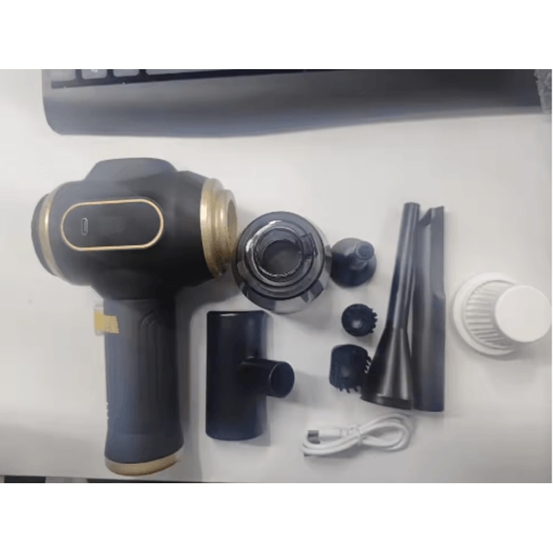 2in1 Cordless Air Duster Vacuum Portable Handheld Cleaner With Digital Display 5