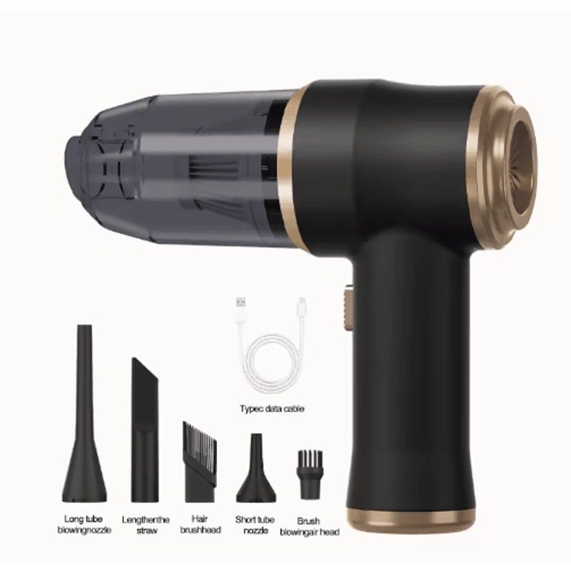 Portable Cordless Car Vacuum Cleaner High Power Handheld Cleaner For Home Car 2