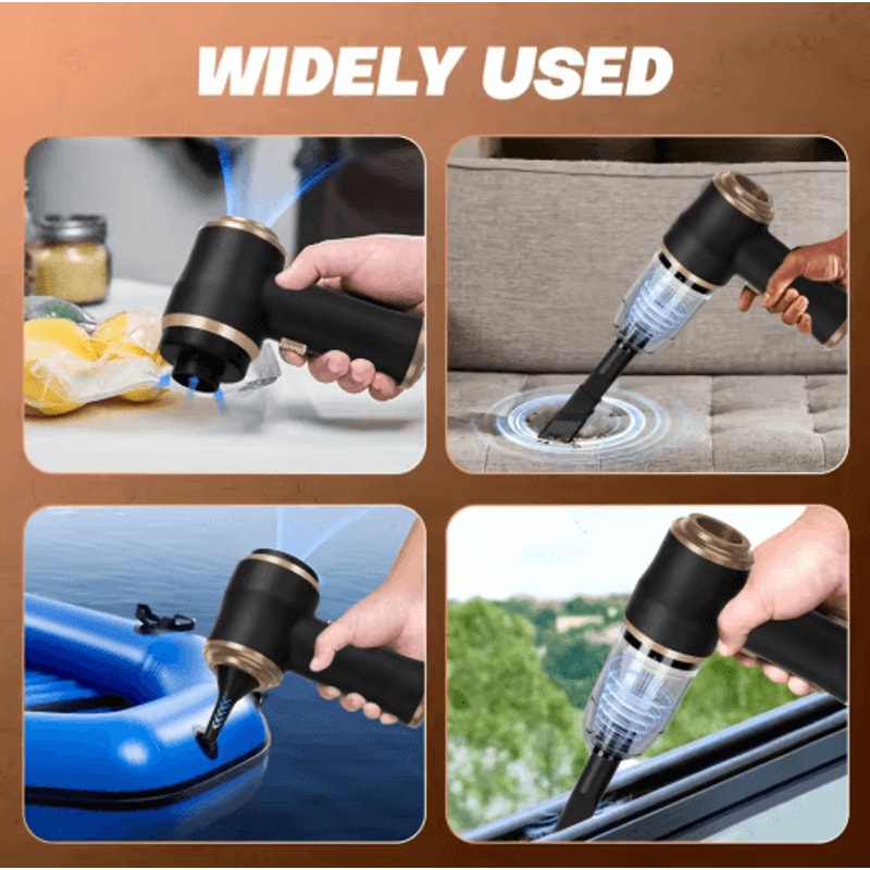 Portable Cordless Car Vacuum Cleaner High Power Handheld Cleaner For Home Car 7