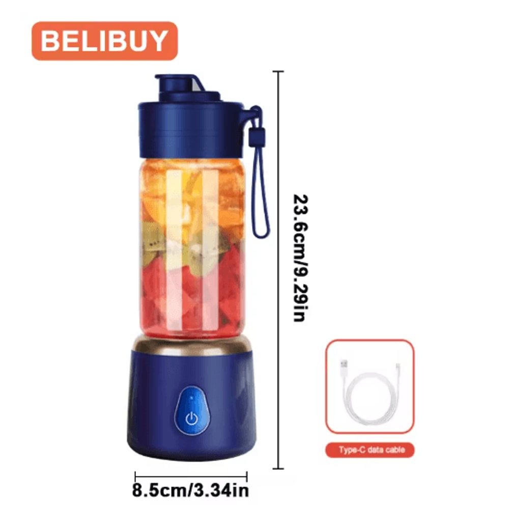 Portable Electric Juicer USB Blender Mini Citrus Fruit Juicer For Travel 3