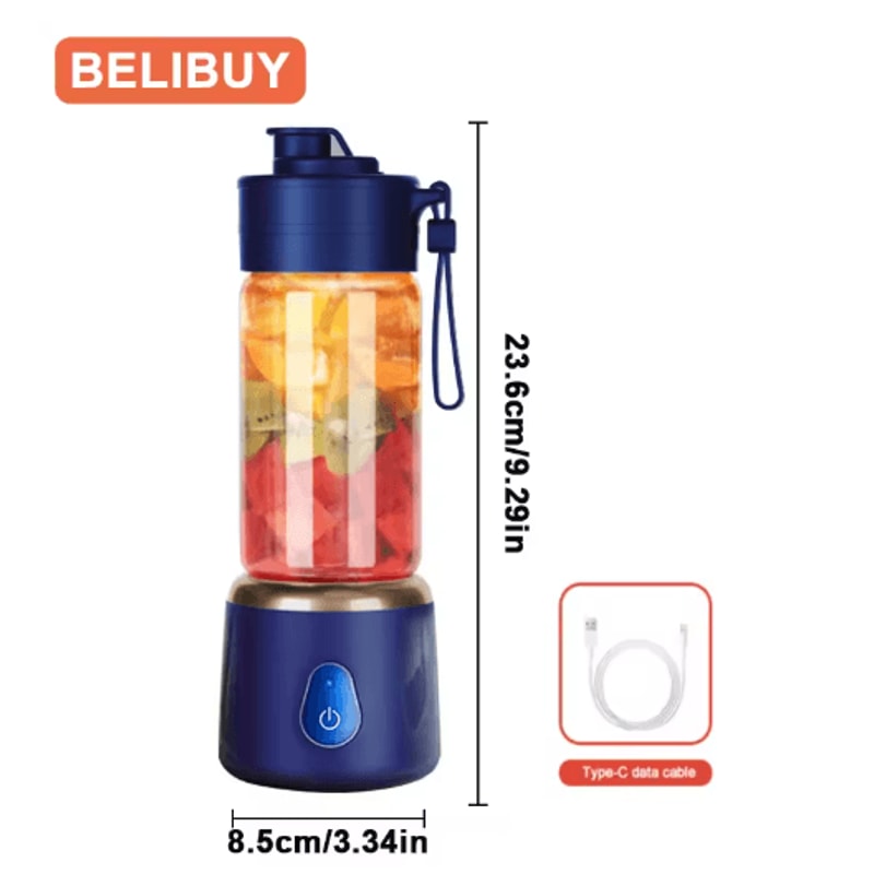 Portable Electric Juicer USB Blender Mini Citrus Fruit Juicer For Travel 3