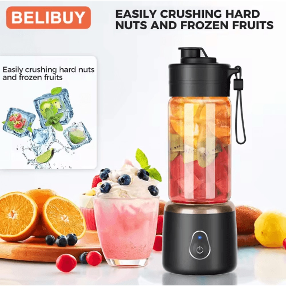 Portable Electric Juicer USB Blender Mini Citrus Fruit Juicer For Travel 7