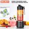 Portable Electric Juicer USB Blender Mini Citrus Fruit Juicer For Travel 7