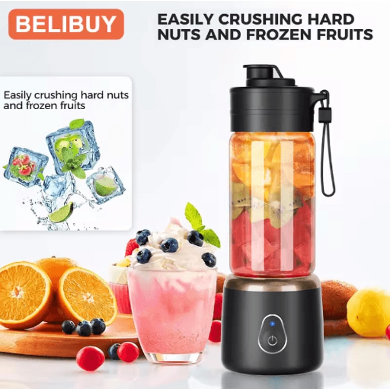 Portable Electric Juicer USB Blender Mini Citrus Fruit Juicer For Travel 7