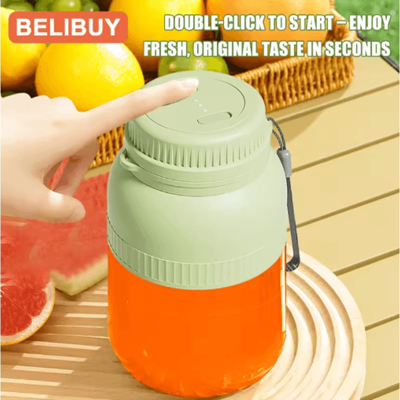 Portable USB Blender Bottle 6Blade Mini Smoothie Juice Maker 5001300ML 4