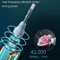 Rechargeable Electric Toothbrush Waterproof Rotary Toothbrush With 10 Brush Heads 4