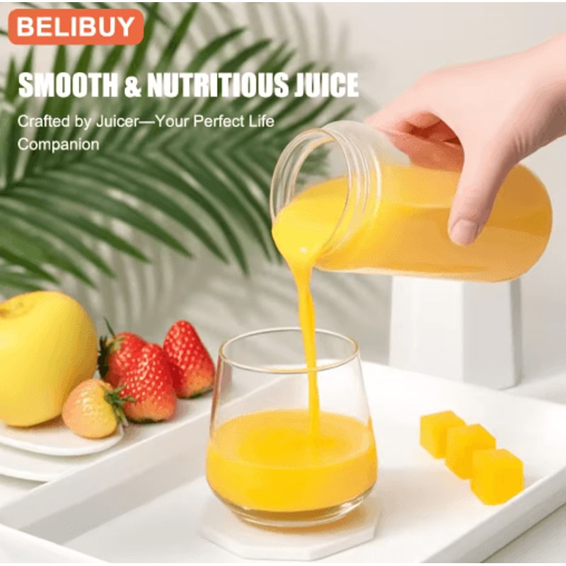 400ML Portable USB Juicer Blender Mini Smoothie Fruit Juicing Cup 5