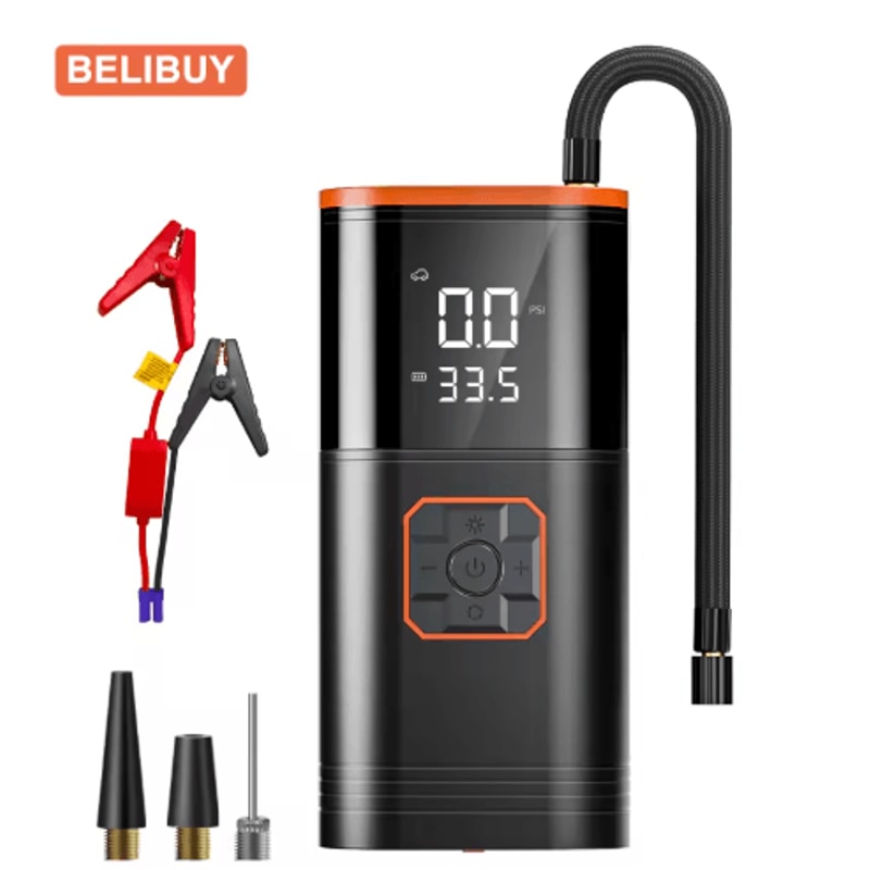 Portable Tire Inflator Compressor Electric Car Air Pump With Fast Inflation 1