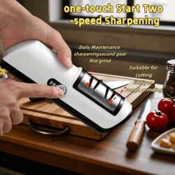 automatic electric knife sharpener – multifunction professional kitchen sharpening tool