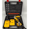 20V Cordless Drill Kit Complete Home Repair Power Tool Set With Drill Bits 1