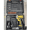 20V Cordless Drill Kit Complete Home Repair Power Tool Set With Drill Bits 2