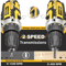 20V Cordless Drill Kit Complete Home Repair Power Tool Set With Drill Bits 4
