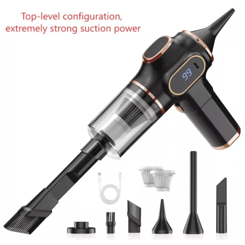 HighPower Wireless Handheld Vacuum Portable Car Home Cleaning Tool 1