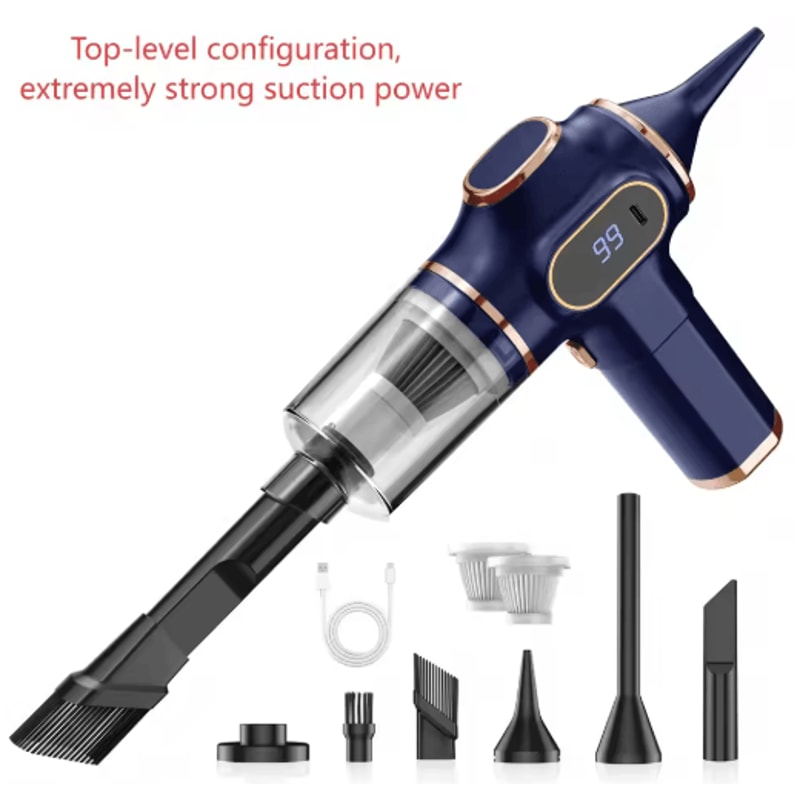 HighPower Wireless Handheld Vacuum Portable Car Home Cleaning Tool 2