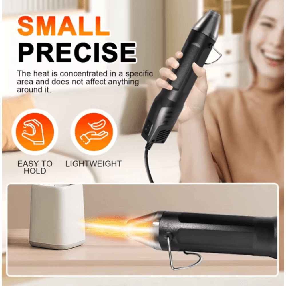300W Mini Heat Gun Handheld DIY Craft Heat Shrink Tool 4