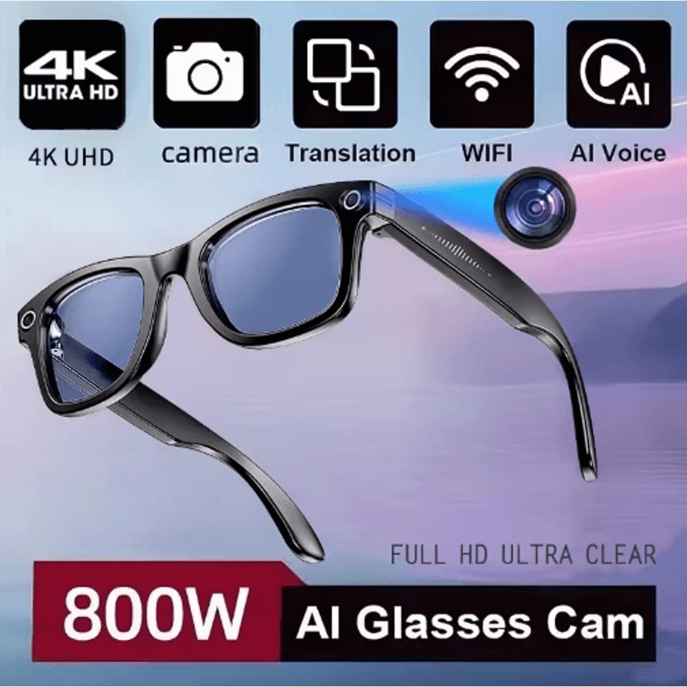 AI Smart Camera Glasses Translation Video Recording Smart Sunglasses 4