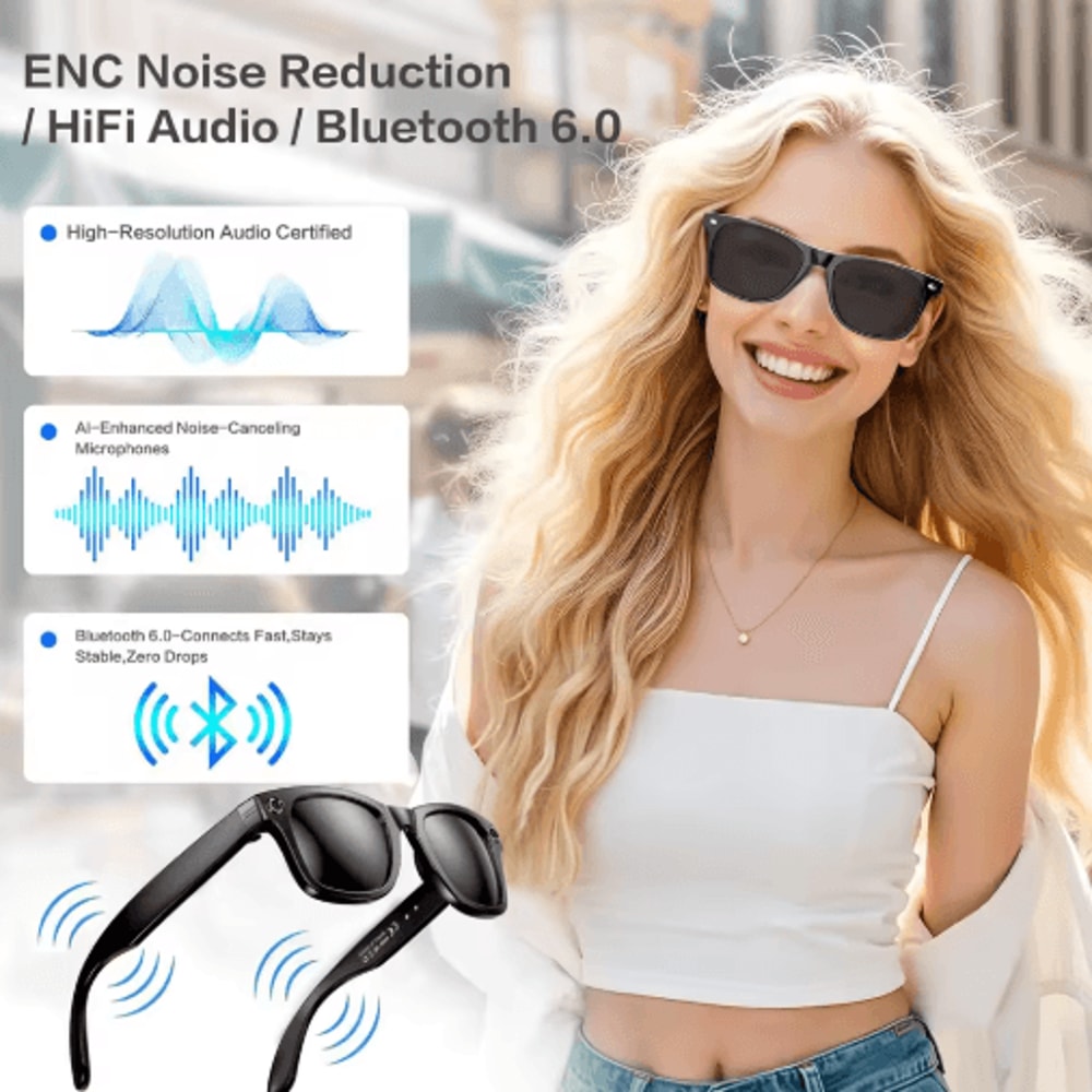 AI Smart Camera Glasses Translation Video Recording Smart Sunglasses 7