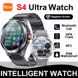 s4 ultra smartwatch – amoled hd gps fitness watch with bluetooth calling