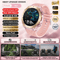 2025 Xiaomi GPS Fitness Smartwatch Waterproof Bluetooth Call Watch With Long Battery 9