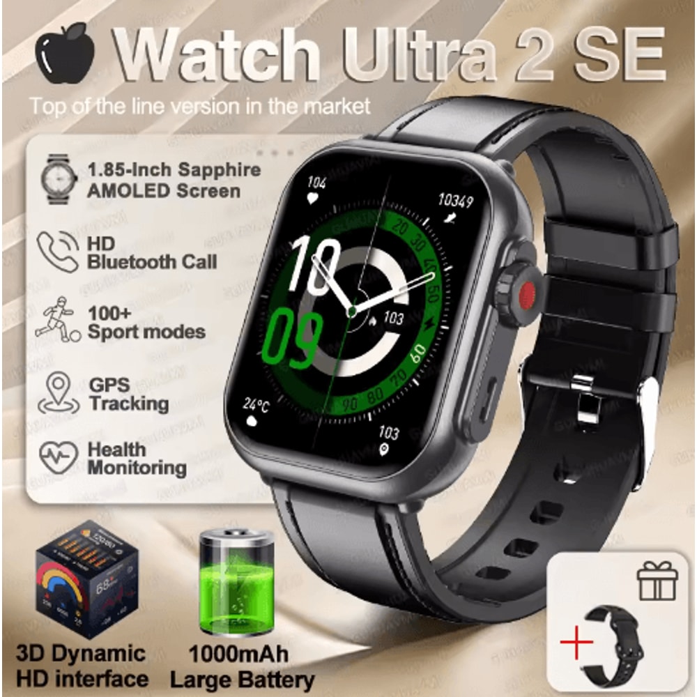 Ultra 2 SE Smartwatch AMOLED GPS Fitness Watch With Bluetooth Calling 13