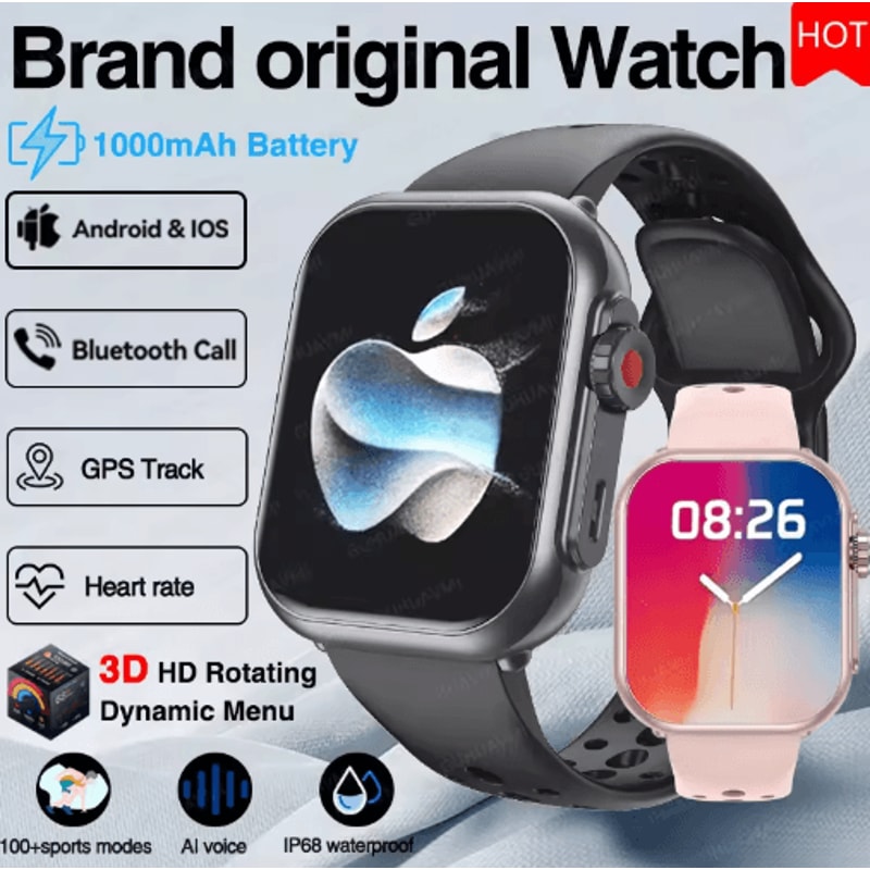 Ultra 2 SE Smartwatch AMOLED GPS Fitness Watch With Bluetooth Calling 0