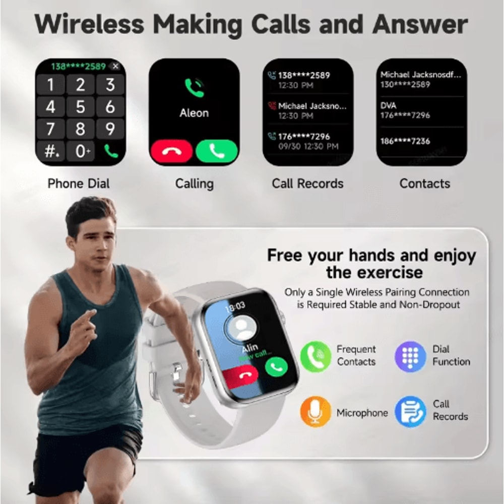 NovaTrack Series 11 Smartwatch AMOLED GPS NFC Bluetooth Calling Watch For IOS Android 20