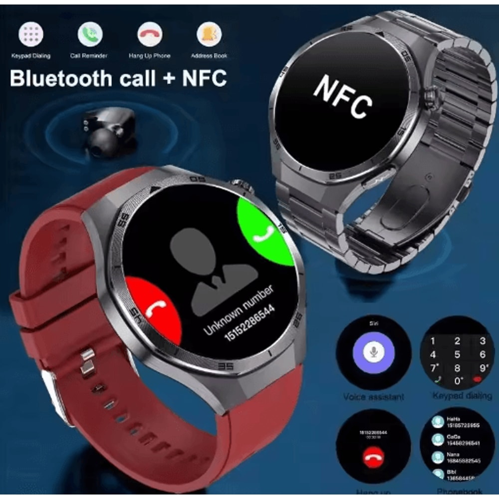 HealthGuard Pro AI Smartwatch ECG PPG Blood Pressure Uric Acid Monitor 9