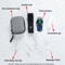 PulseGuard AI Health Smartwatch ECG PPG Blood Pressure Uric Acid Monitor 1