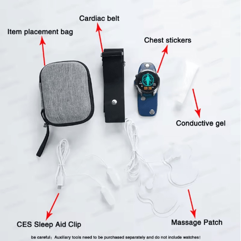 PulseGuard AI Health Smartwatch ECG PPG Blood Pressure Uric Acid Monitor 1