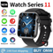 Global S11 AMOLED GPS Smartwatch Bluetooth Call Waterproof Fitness Watch For IOS Android 13