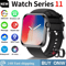 Global S11 AMOLED GPS Smartwatch Bluetooth Call Waterproof Fitness Watch For IOS Android 4