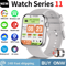 Global S11 AMOLED GPS Smartwatch Bluetooth Call Waterproof Fitness Watch For IOS Android 9