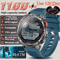 TRex 3 Pro Military GPS Smartwatch Rugged 10ATM Waterproof Watch With 1100mAh Power 12