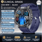 BioTrack AI Health Smartwatch ECG PPG Blood Pressure Full Body Analysis Watch 6
