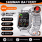 TANK Elite 1400mAh Military GPS Smartwatch 10ATM Rugged AMOLED Outdoor Watch With SOS Flashlight 1