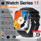 Series 11 Pro AMOLED GPS Smartwatch Bluetooth Call Waterproof Fitness Watch For IOS Android 10