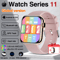 Series 11 Pro AMOLED GPS Smartwatch Bluetooth Call Waterproof Fitness Watch For IOS Android 11
