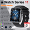 Series 11 Pro AMOLED GPS Smartwatch Bluetooth Call Waterproof Fitness Watch For IOS Android 13