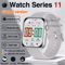 Series 11 Pro AMOLED GPS Smartwatch Bluetooth Call Waterproof Fitness Watch For IOS Android 14